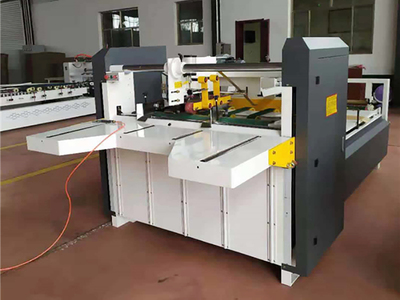 Semi-Automatic Folder Gluer