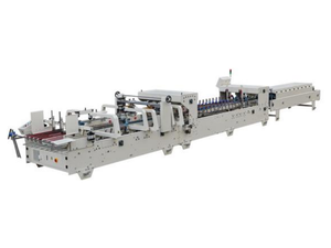 Automatic Corrugated Pre-fold and Crash lock bottom folder gluer